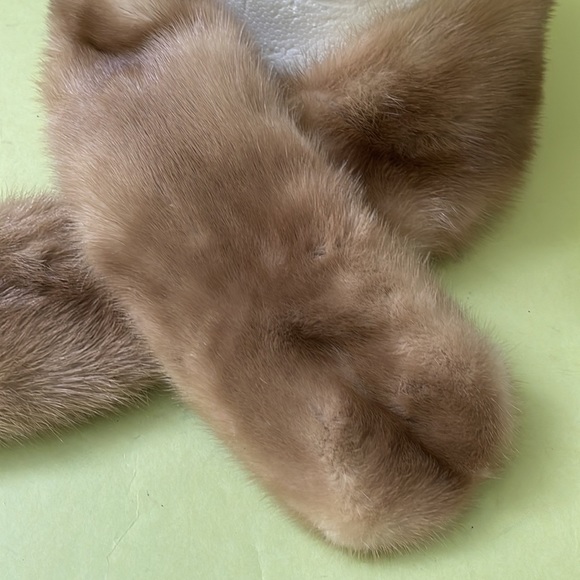 Vintage cream mink fur - Picture 7 of 12